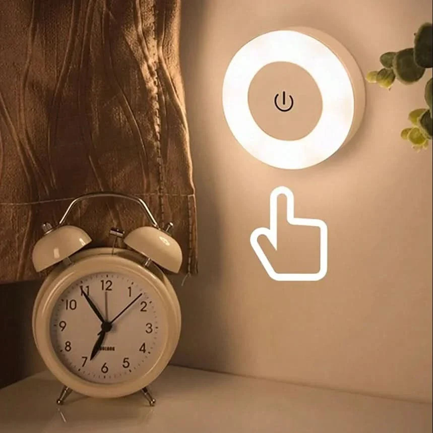 USB Rechargeable Bedside Lamp for Cozy Lighting