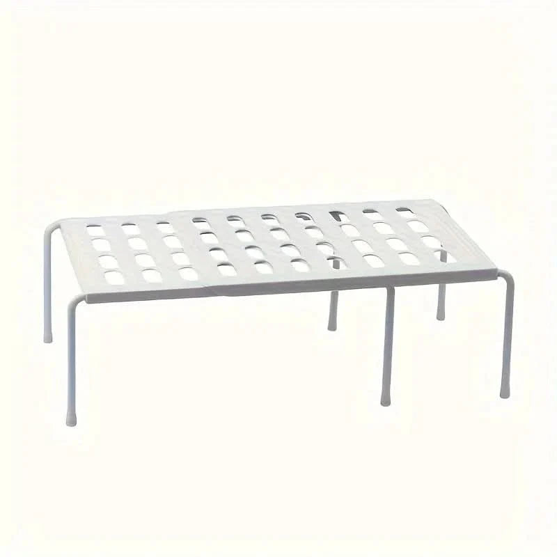 Compact Multi-Tier Shoe Organizer for Closet Storage