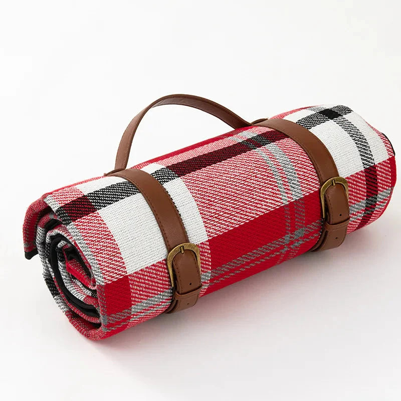 Portable Waterproof Blanket for Picnics with Carry Strap