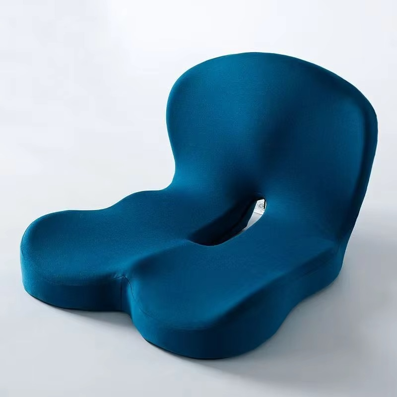 Ergonomic Comfort Cushion with Removable Cover for Back Support