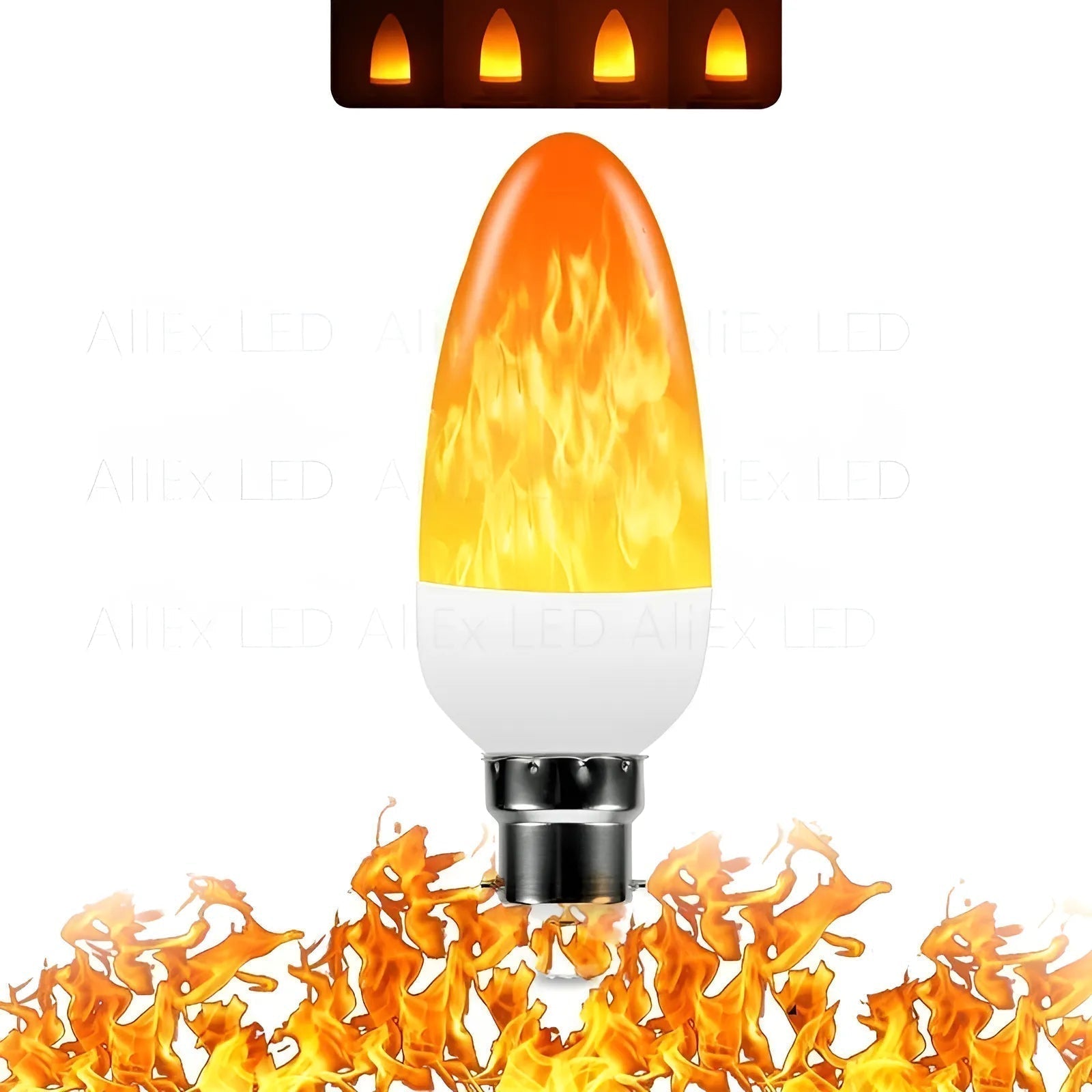Moving Flame Effect LED Lamp for Ambient Lighting