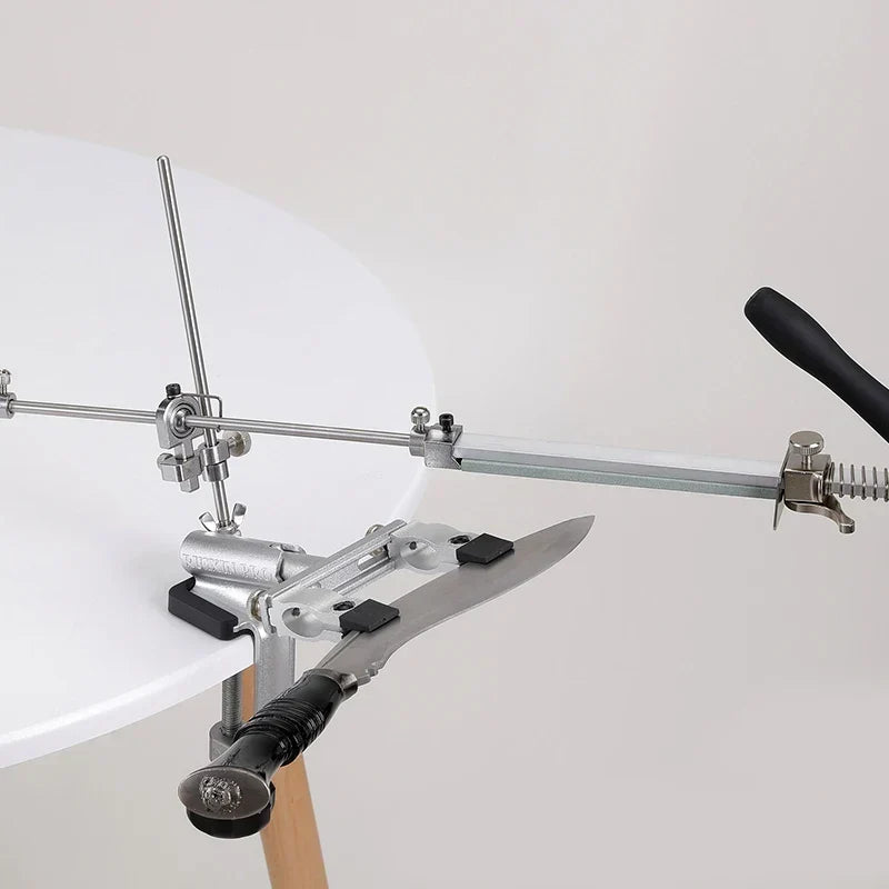 Adjustable Angle Knife Sharpener – Ergonomic, Safe for All Knives, Eco-Friendly Aluminum Design