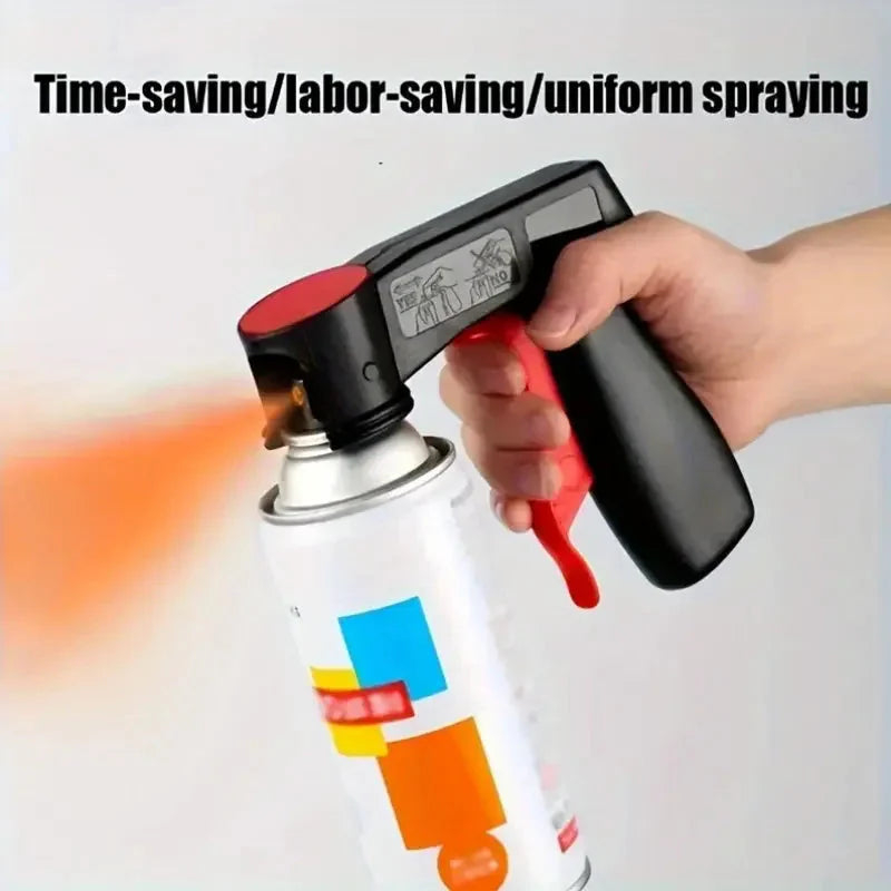 Ergonomic Handle for Spray Cans – Trigger Mechanism for Painting