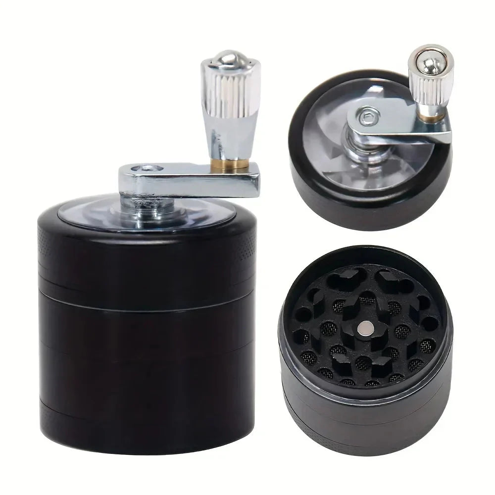Manual Spice Mill for Nutmeg and Peppercorns – Stainless Steel Grinder