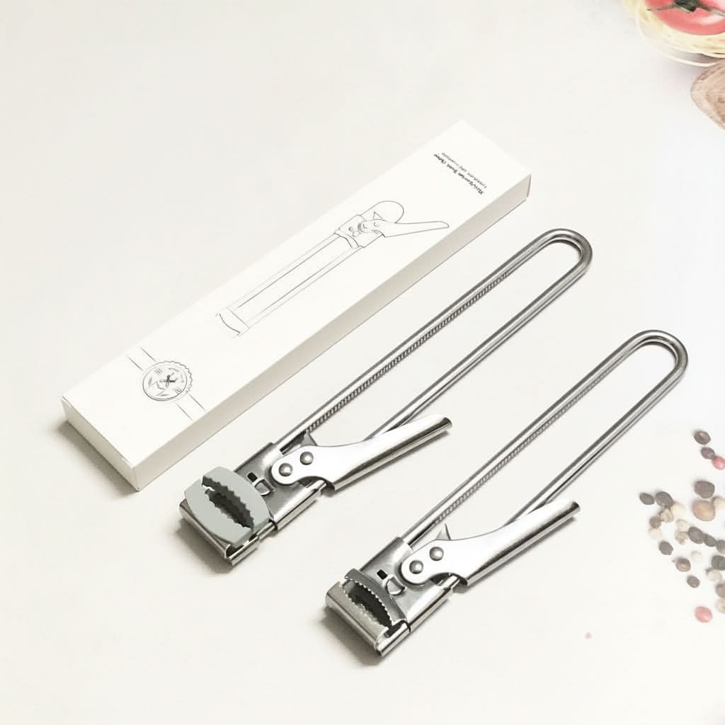 Adjustable Can Opener for Simple Lid Removal