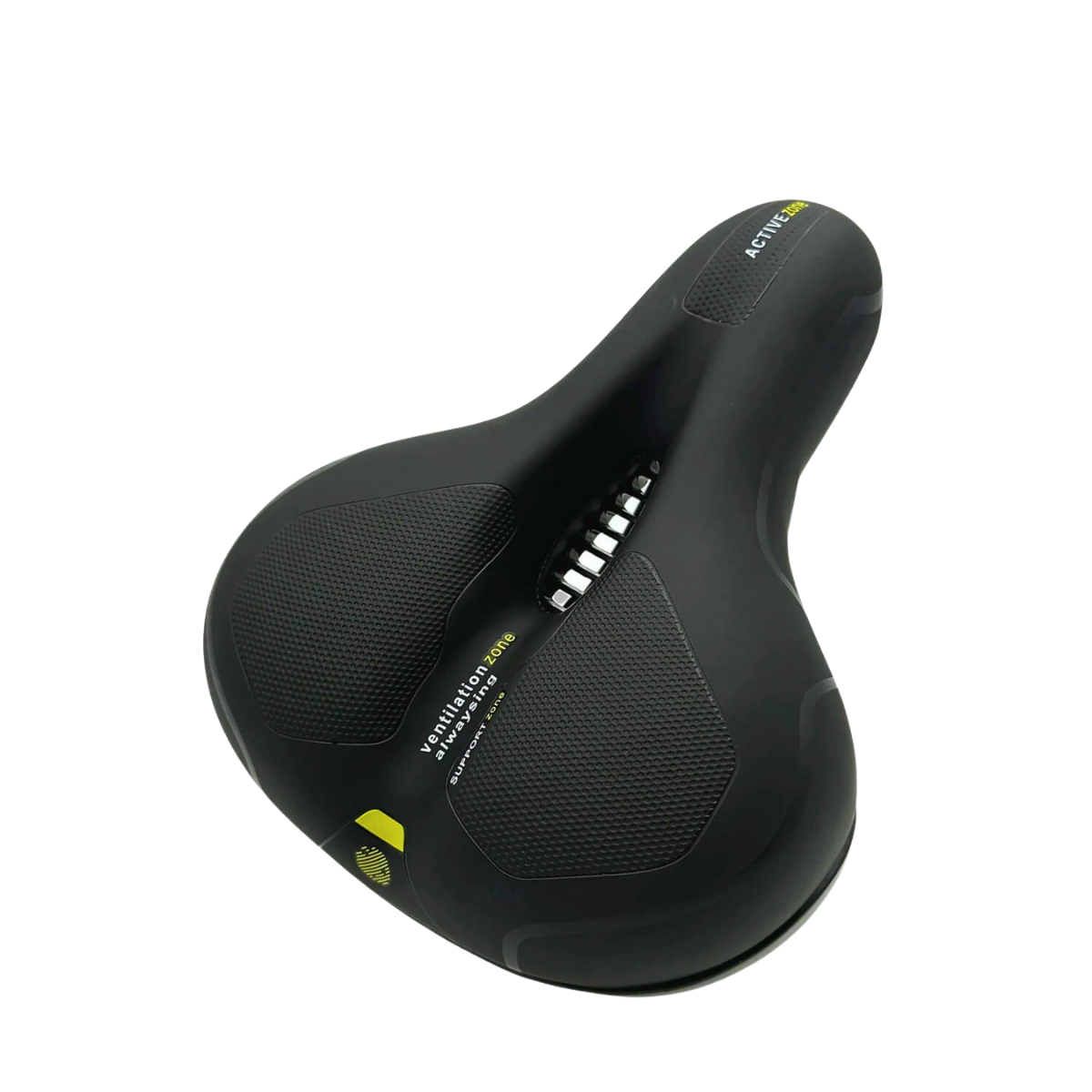 UltimateRide Comfort Bicycle Seat | Ergonomic Foam Design | Sleek Black