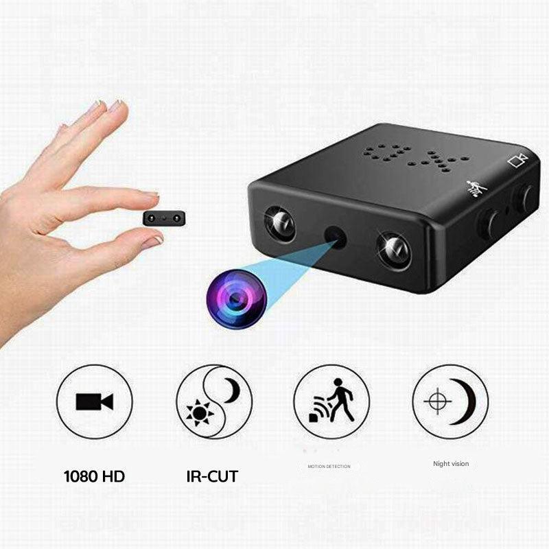Mini Security Camera 1080P HD | 5m IR Night Vision | Motion Detection | Spotlight Lens