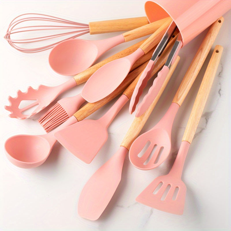 Culinary Bliss 12-Piece Silicone Utensil Collection