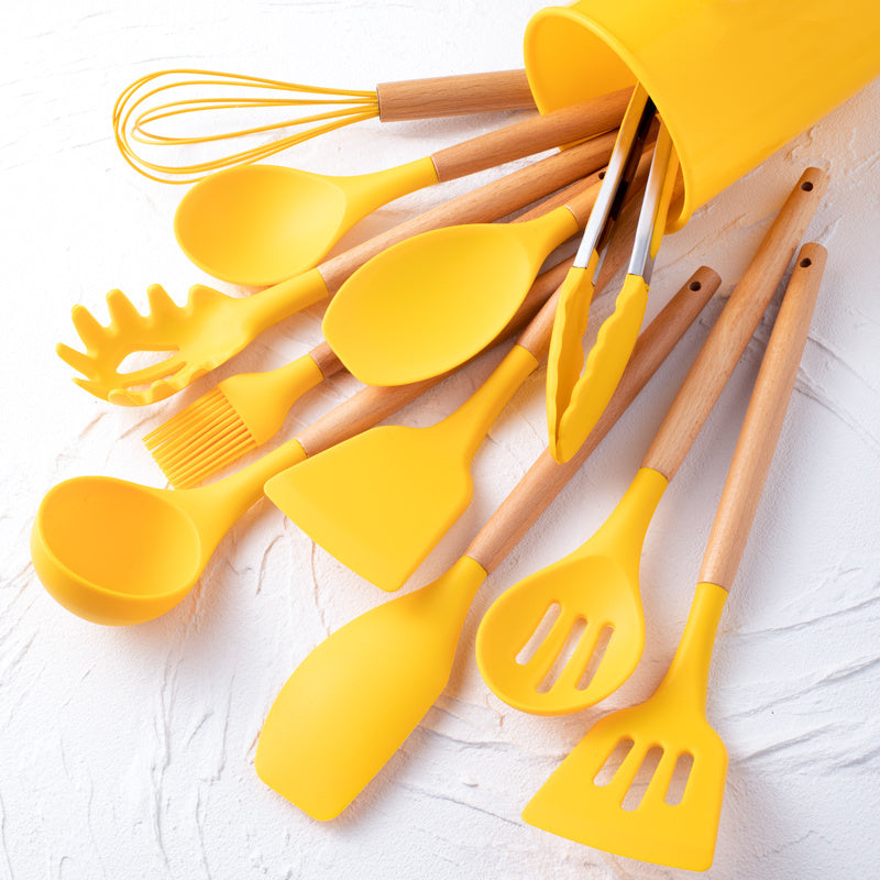 Culinary Bliss 12-Piece Silicone Utensil Collection