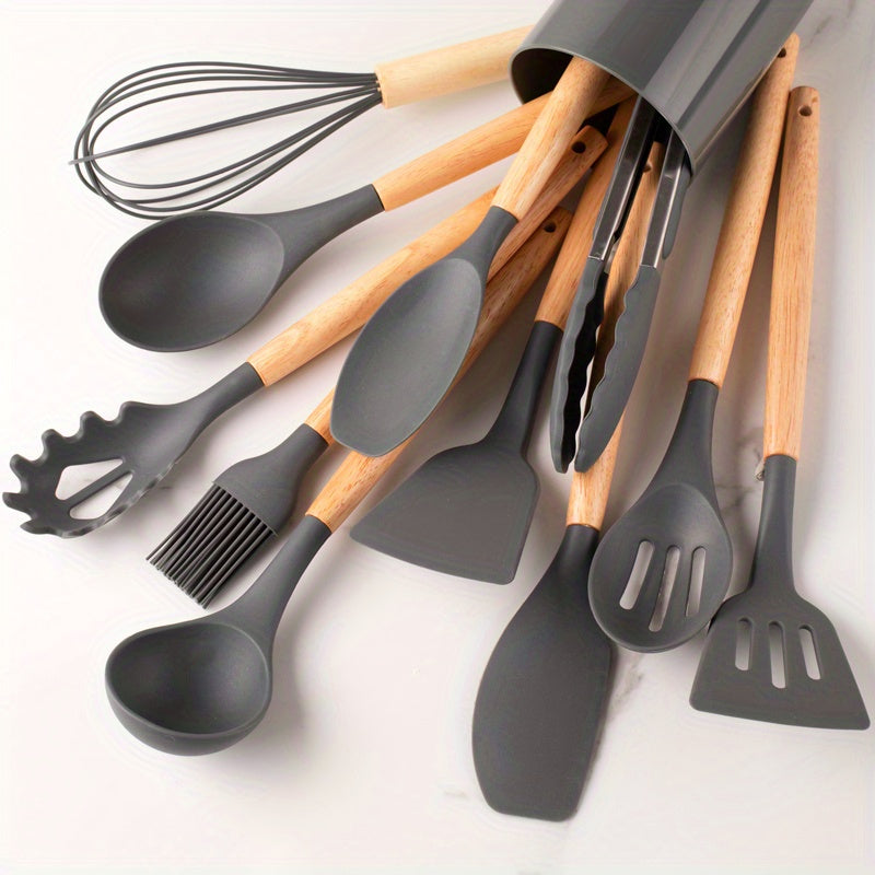 Culinary Bliss 12-Piece Silicone Utensil Collection