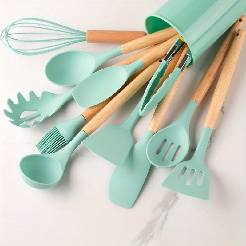 Culinary Bliss 12-Piece Silicone Utensil Collection
