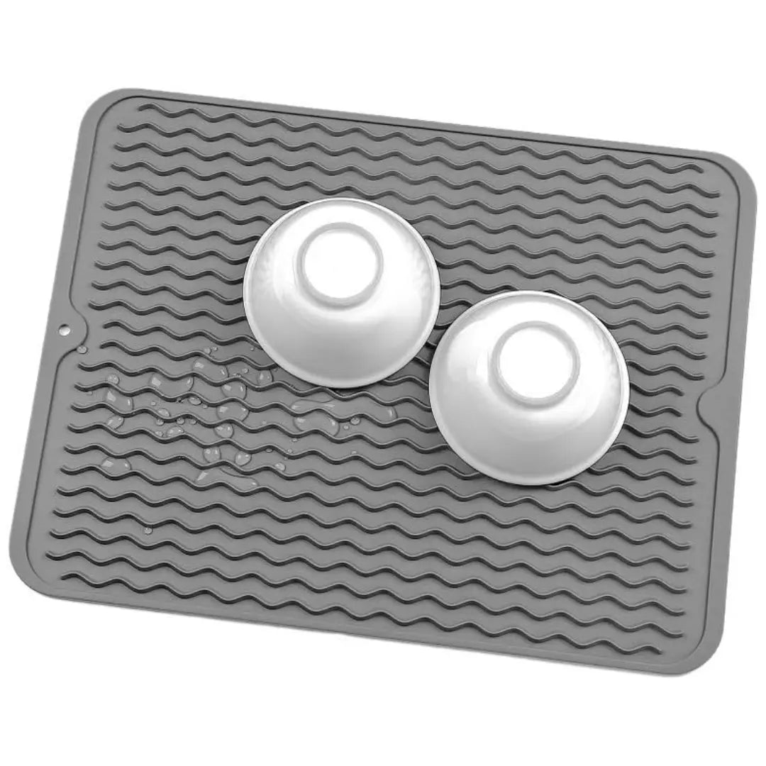 Heat-Resistant Kitchen Silicone Drying Mat