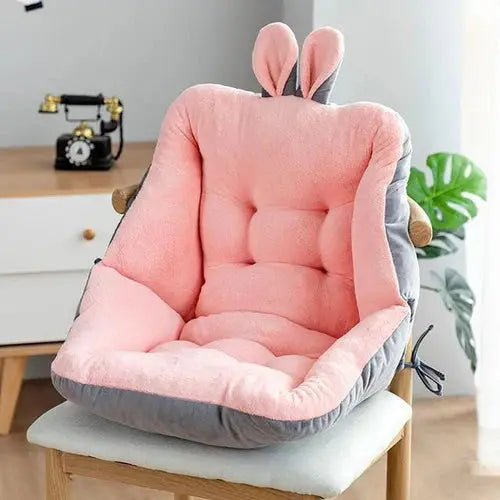 Comfortable Chair Cushion with Back Support – Soft Seat Pad
