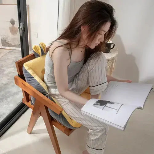 Comfortable Chair Cushion with Back Support – Soft Seat Pad