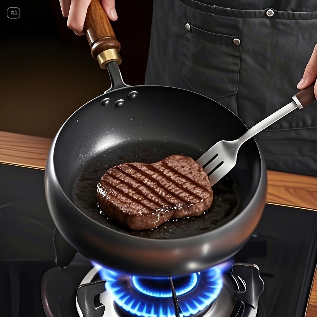 IronPro - Robust Cast Iron Skillet with Lid for Optimal Cooking