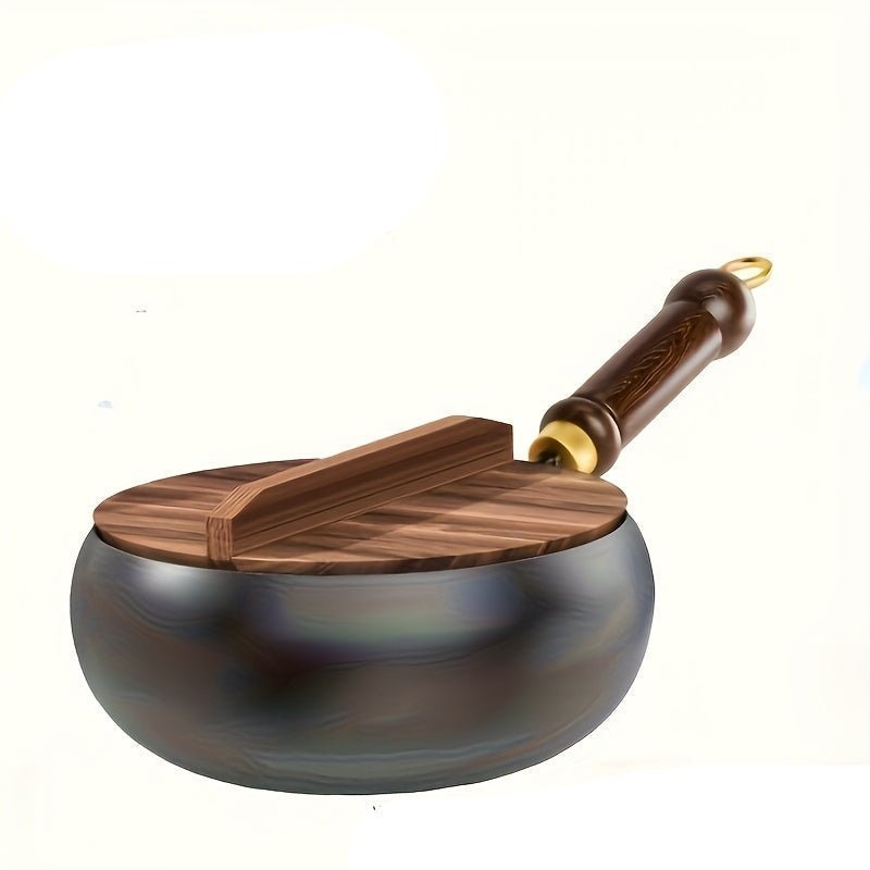 IronPro - Robust Cast Iron Skillet with Lid for Optimal Cooking