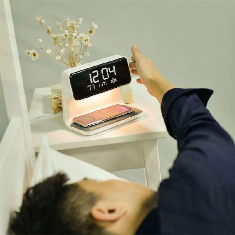 Compact 3-in-1 Nightstand Essential for Modern Living