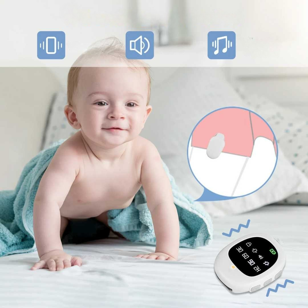 Vibration Sensor Bedwetting Alarm – Gentle Potty Training Solution for Kids