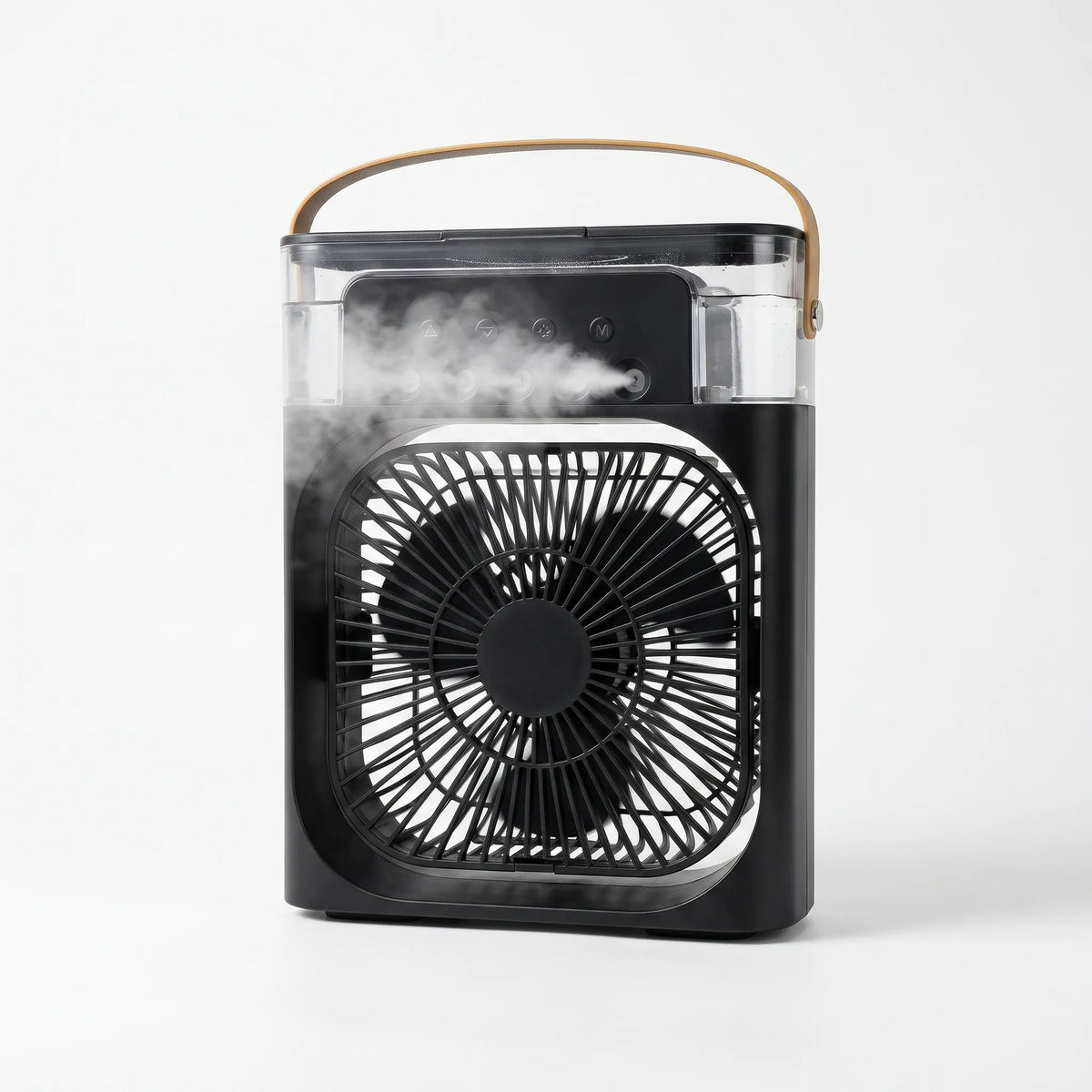 Compact Desktop Fan with Water Reservoir – 3-Speed Misting Air Cooler for Home and Office