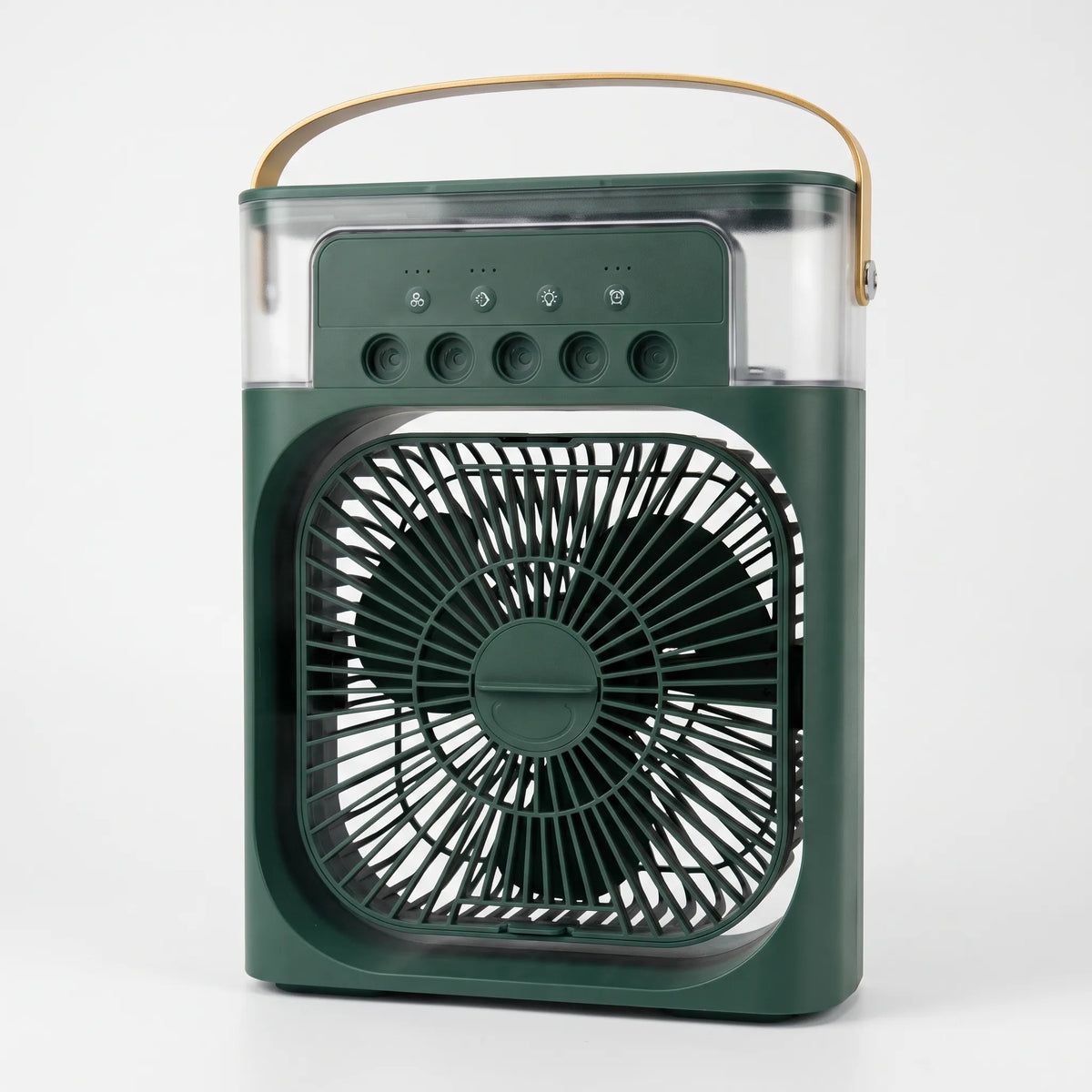 Compact Desktop Fan with Water Reservoir – 3-Speed Misting Air Cooler for Home and Office