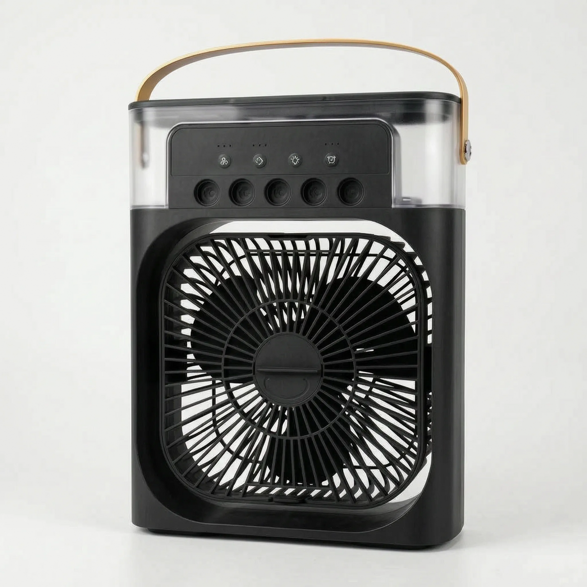 Compact Desktop Fan with Water Reservoir – 3-Speed Misting Air Cooler for Home and Office