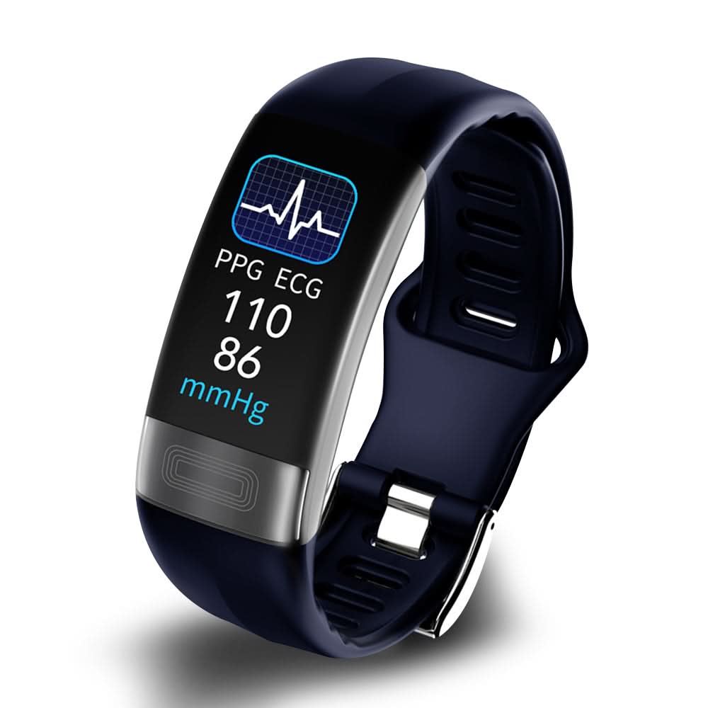Smart Health Tracker with Heart Rate, ECG, and Blood Pressure Monitoring