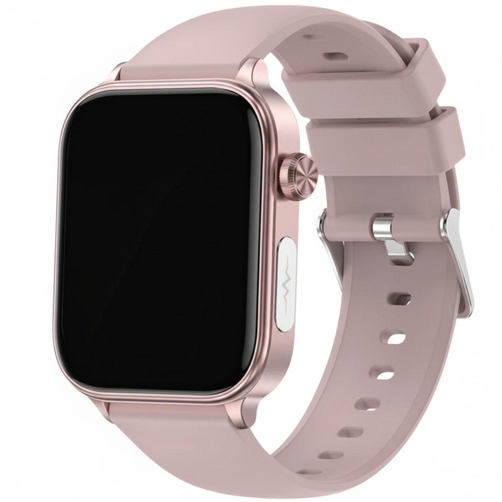 Health Monitoring Smartwatch - Heart Rate & Blood Sugar Tracker, SOS, Fall Detection, Waterproof Sports Watch