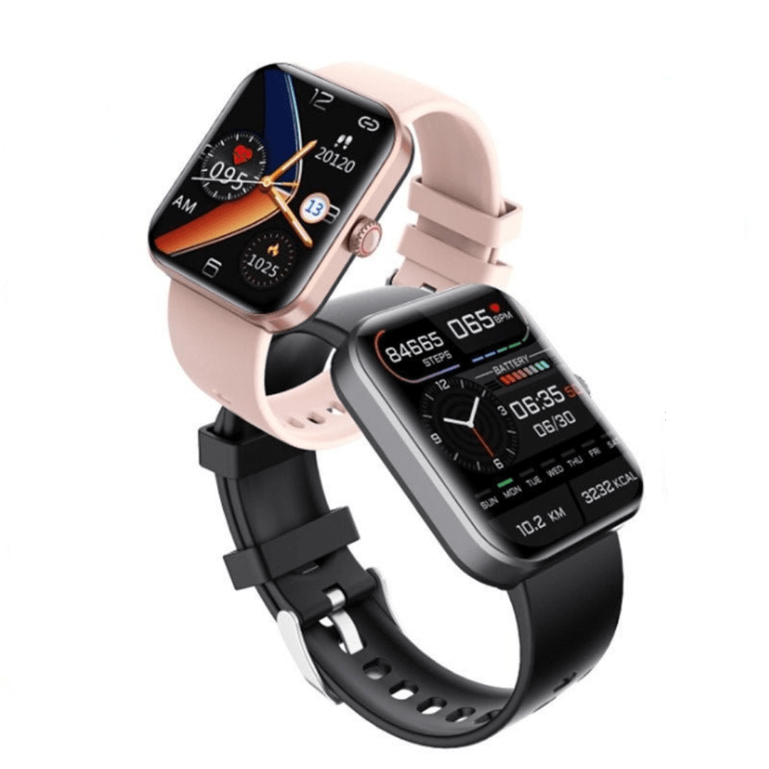 Non-Invasive Blood Sugar Trend Monitor Smartwatch for Health and Activity Tracking
