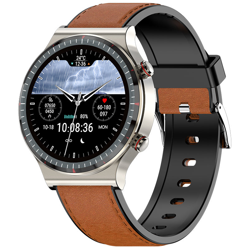 Real-Time Heart Rate and SpO2 Monitor Smartwatch with Sports Modes