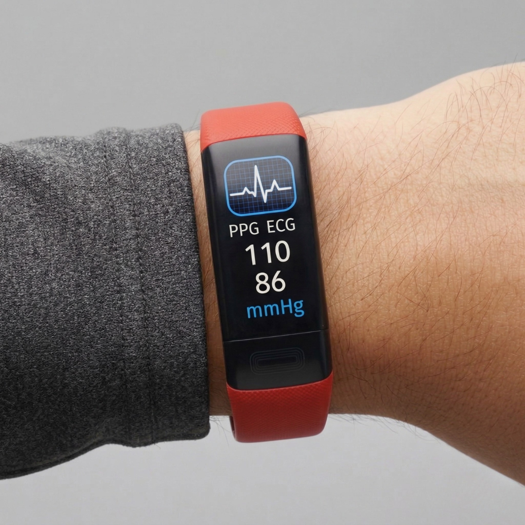 Health Monitor Smartwatch with ECG, Blood Pressure, and Sleep Tracking