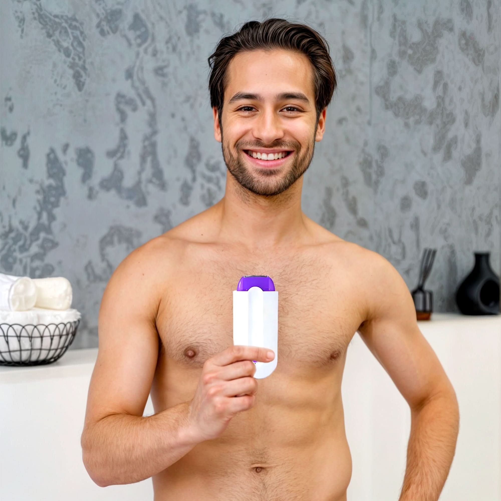 Cordless Hair Removal and Grooming Tool for Men – Pain-Free Shaver