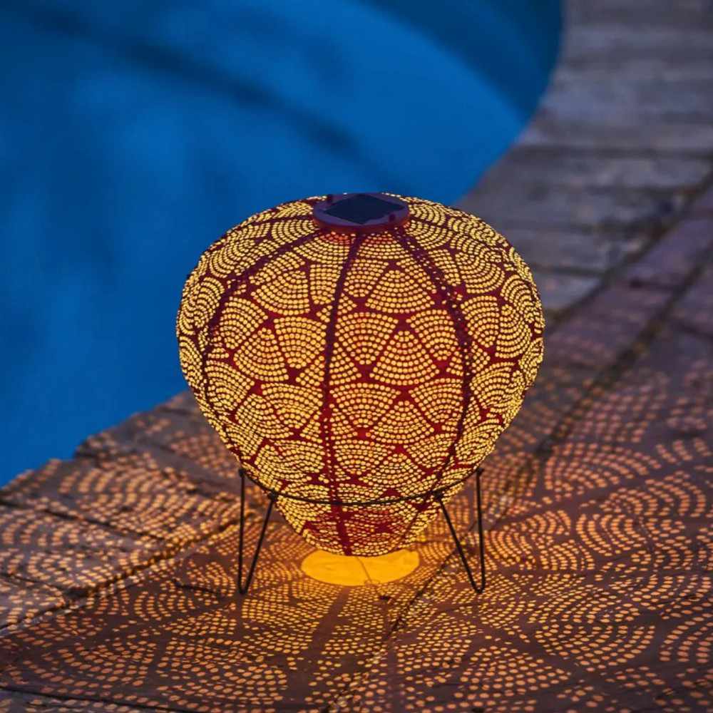 LED Solar Lantern in Hot Air Balloon Shape