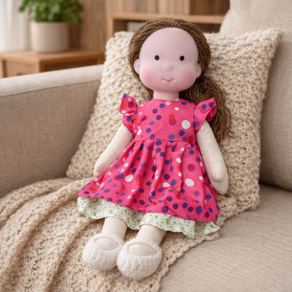 Handcrafted Waldorf Doll for Imaginative and Creative Play