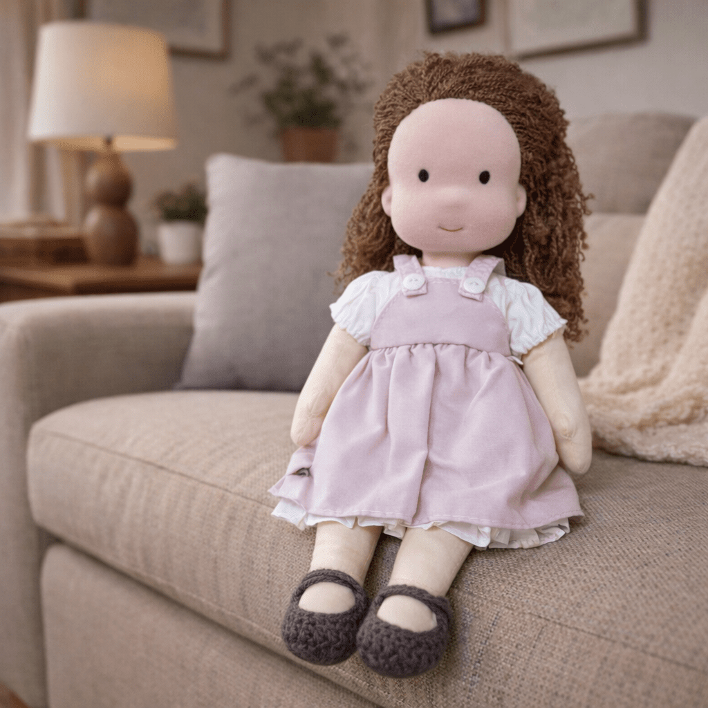 Handcrafted Waldorf Doll for Imaginative and Creative Play