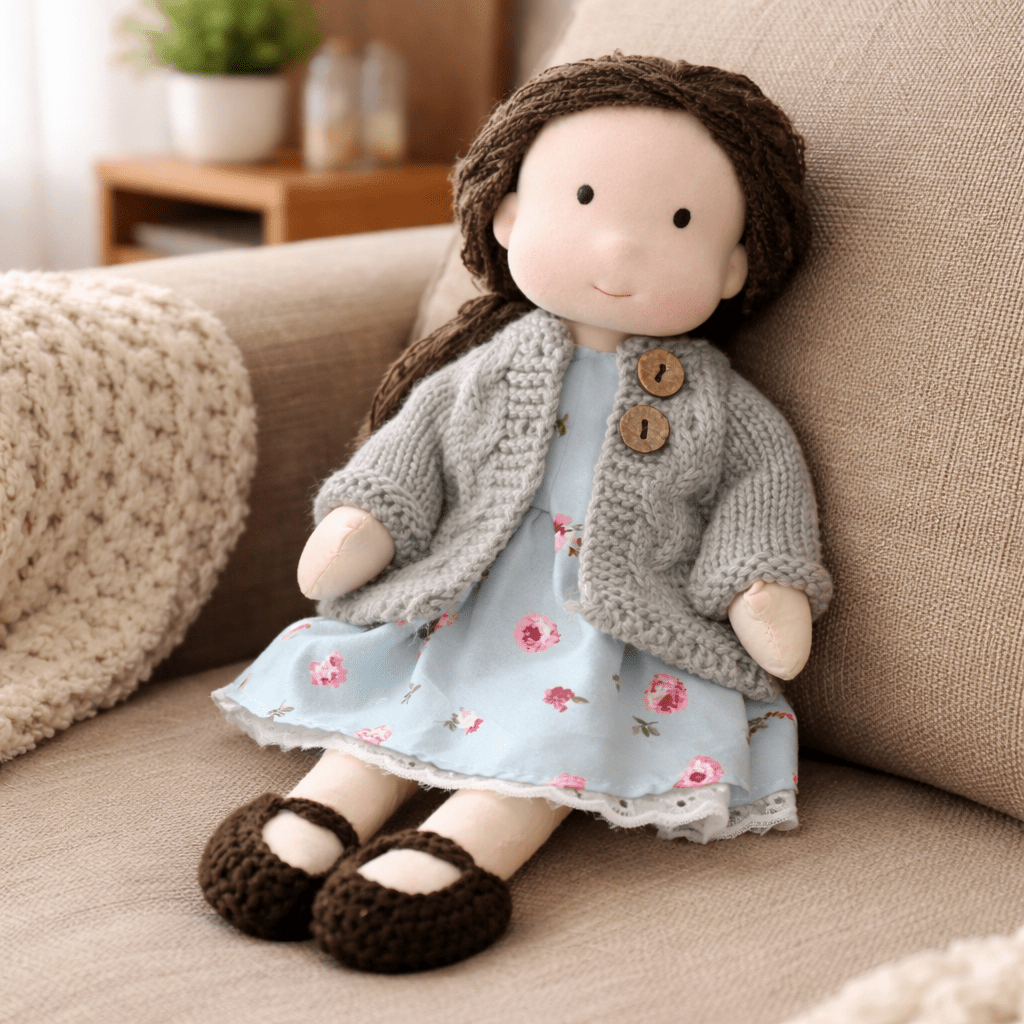 Handcrafted Waldorf Doll for Imaginative and Creative Play