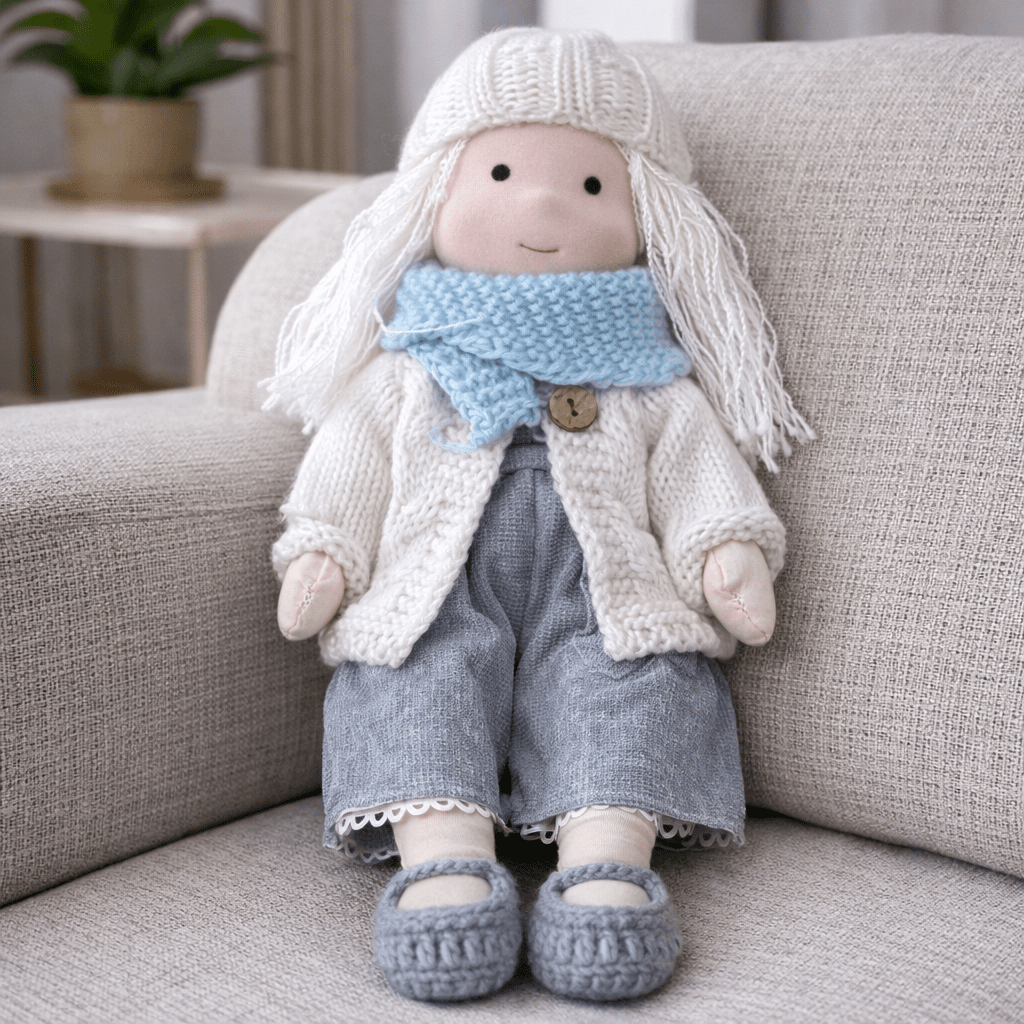 Handcrafted Waldorf Doll for Imaginative and Creative Play