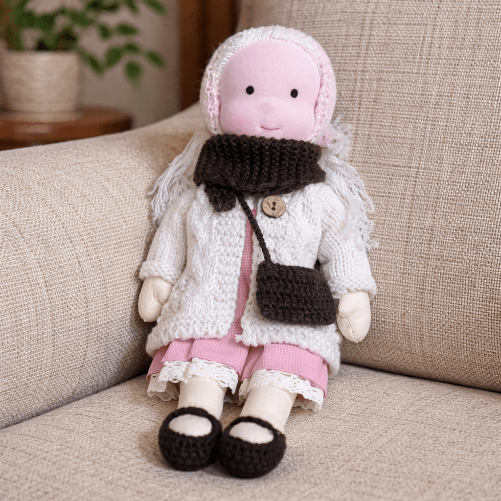 Handcrafted Waldorf Doll for Imaginative and Creative Play