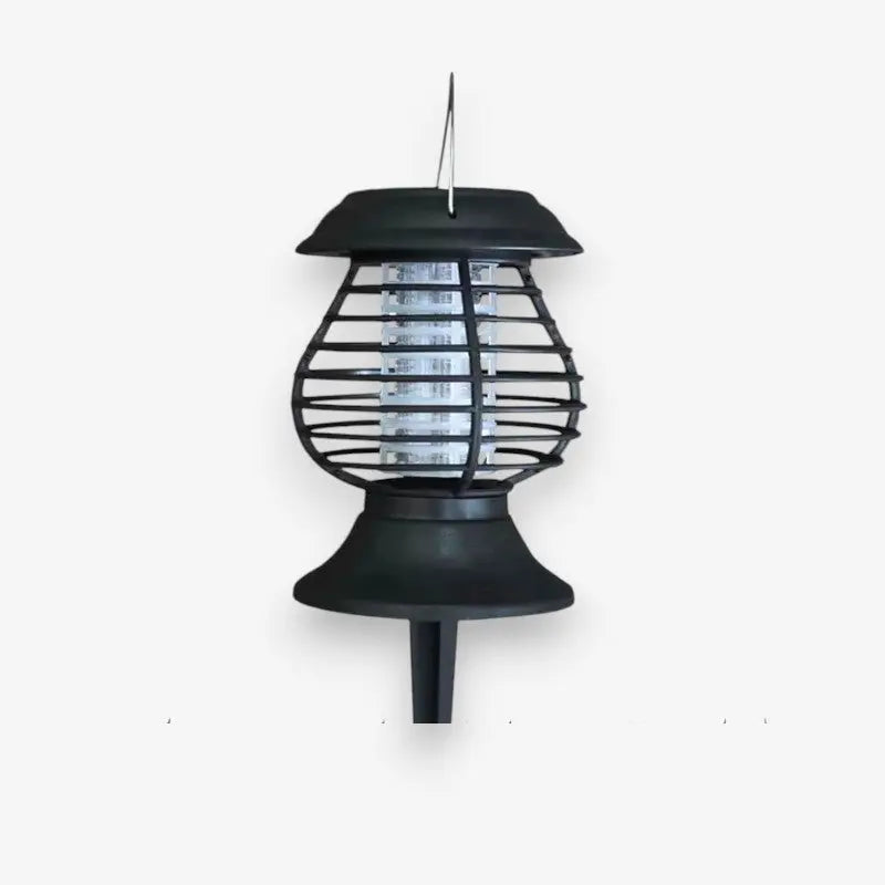 UV Light Garden Insect Trap with Ground Spike – Solar Powered