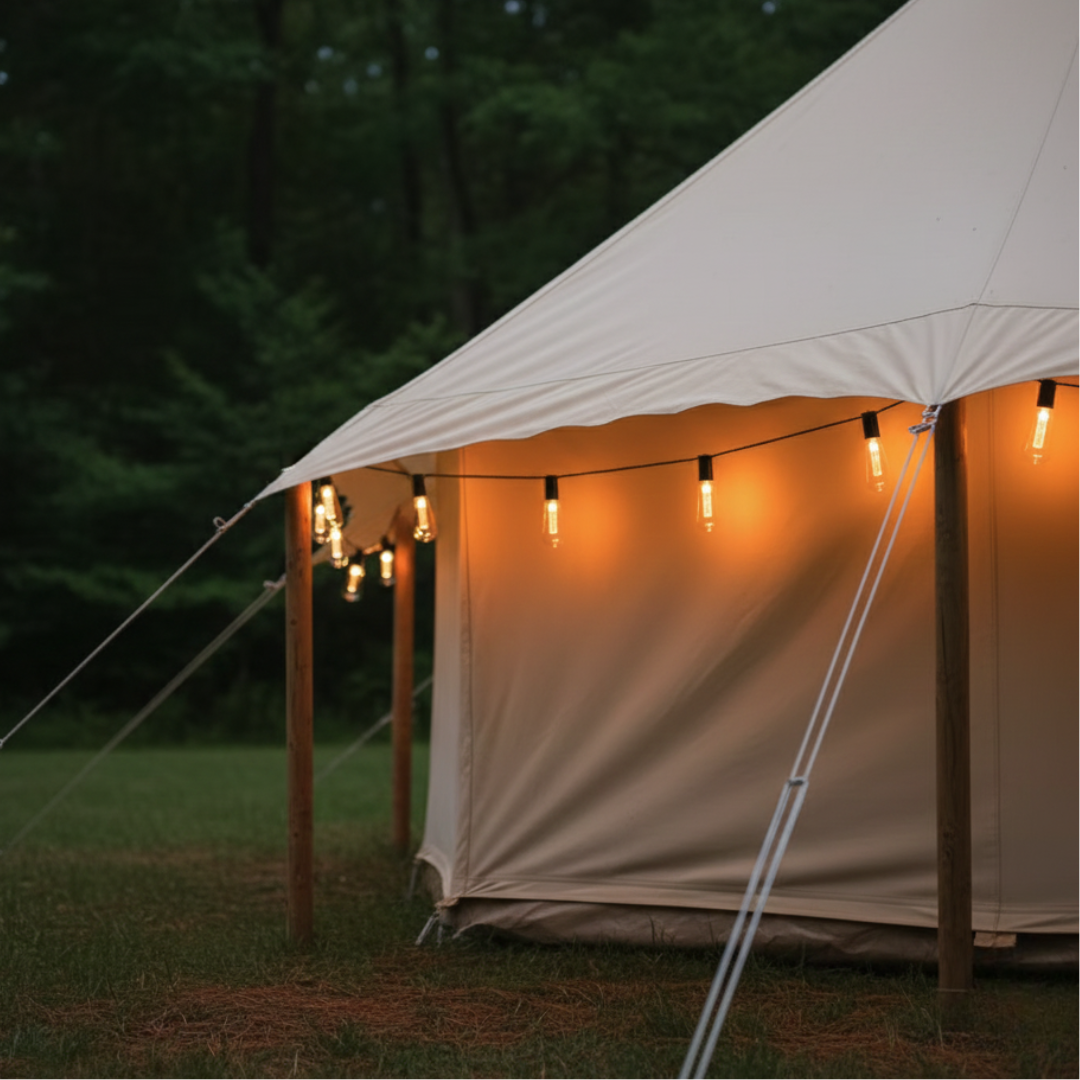 Waterproof Solar LED String Lights for Outdoor Garden and Camping - 5-10m