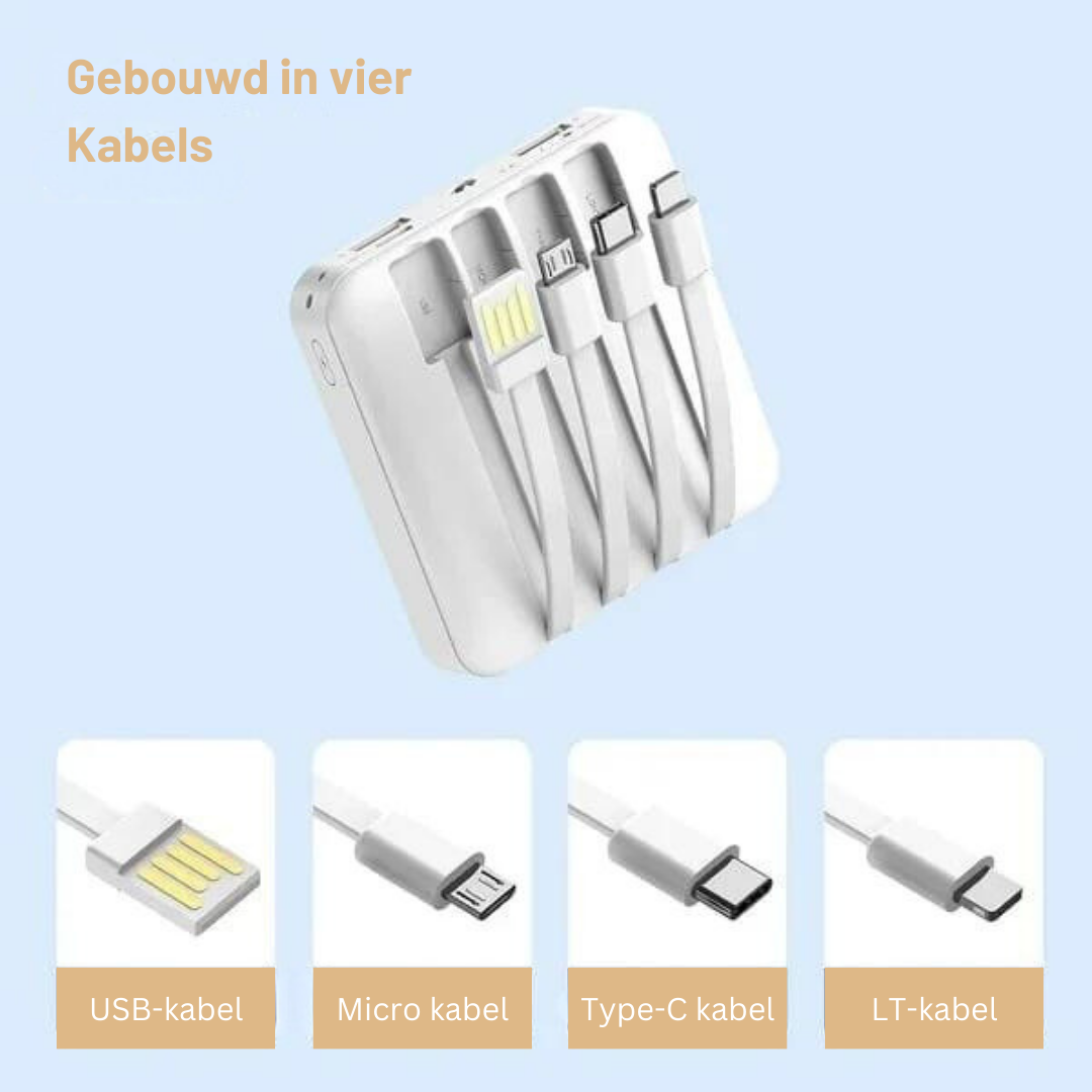 Solar Power Bank with LED Light and Multiple USB Ports for Outdoor Use