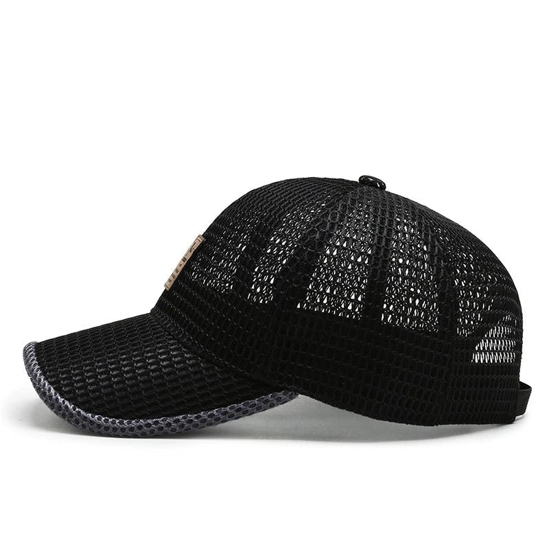 Breathable Mesh Summer Cap | Adjustable Snapback | Outdoor Baseball Hat
