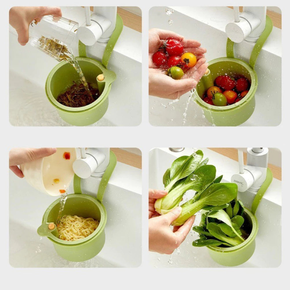 Sink Drying Basket | Drain Organizer | Clean & Odor-Free