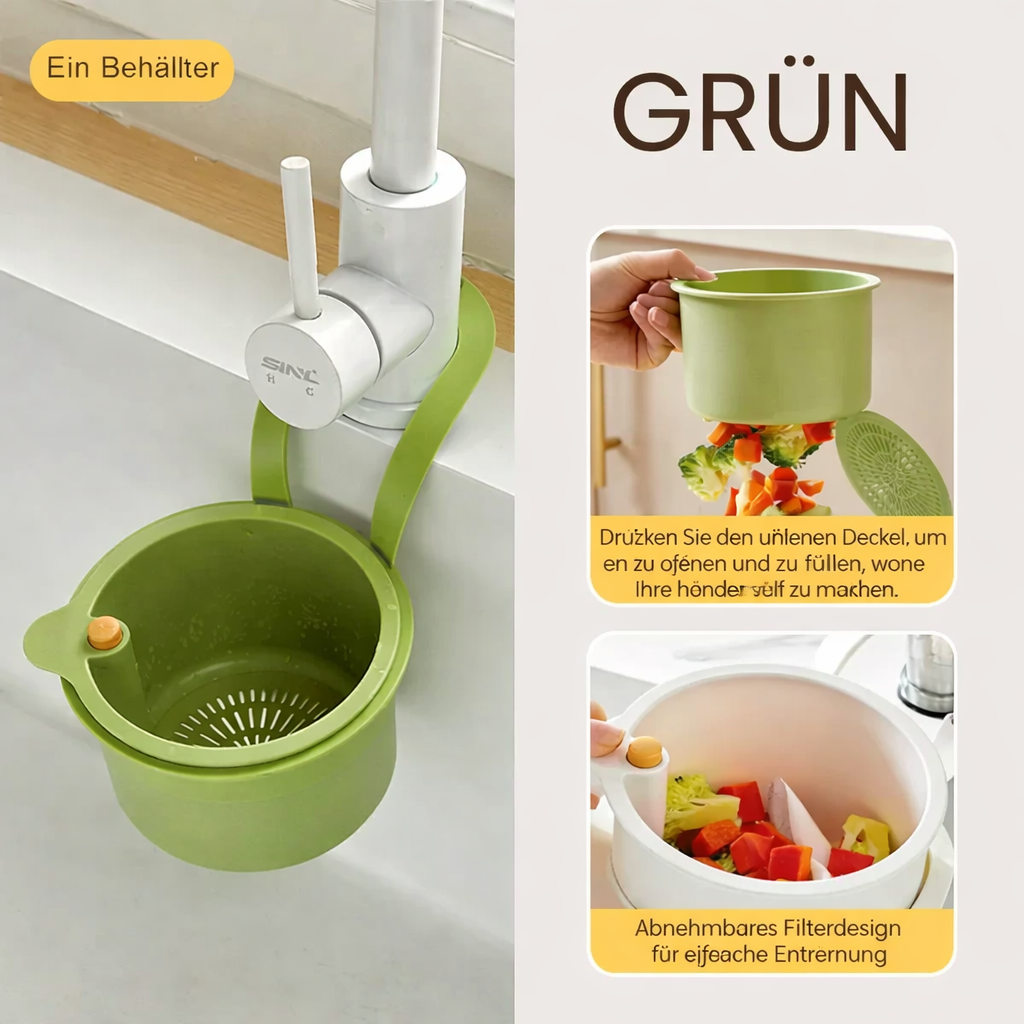 Sink Drying Basket | Drain Organizer | Clean & Odor-Free