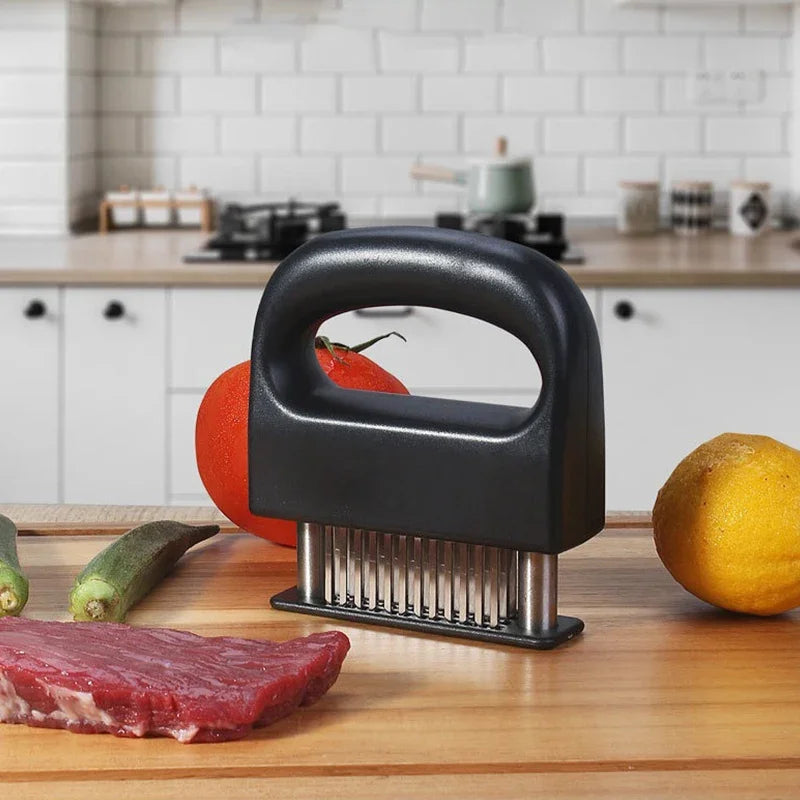 Premium Stainless Steel Meat Smasher - Perfectly Tenderize Every Cut