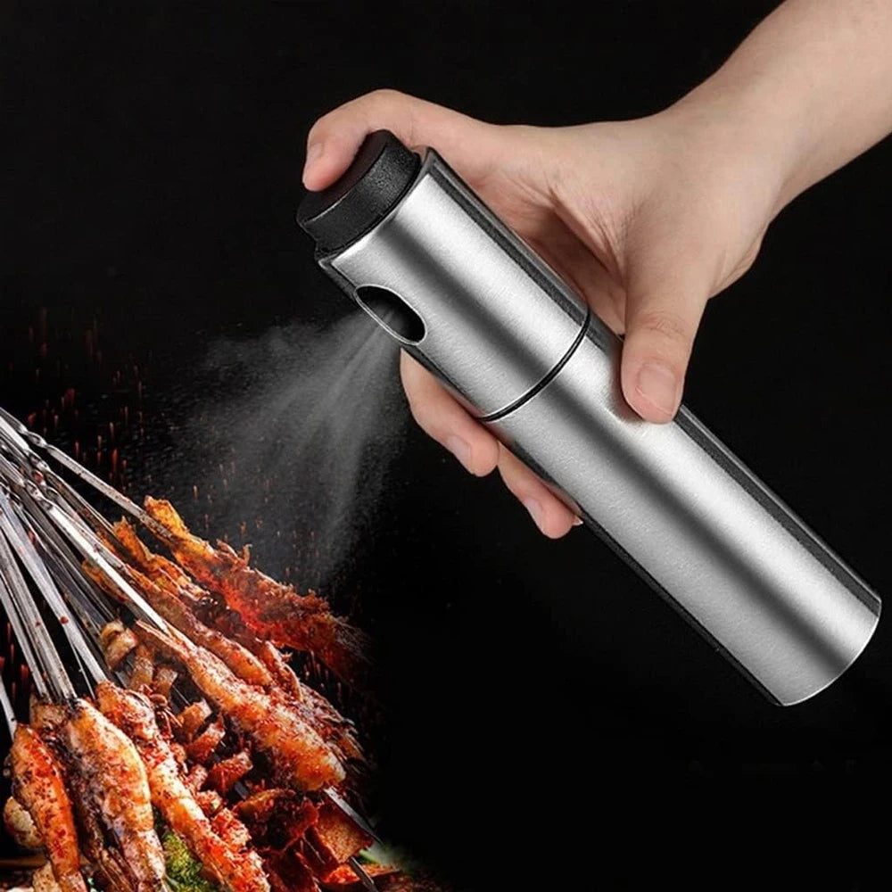Precision Oil Dispenser - 100ml Fine Mist Spray Bottle for Culinary Use