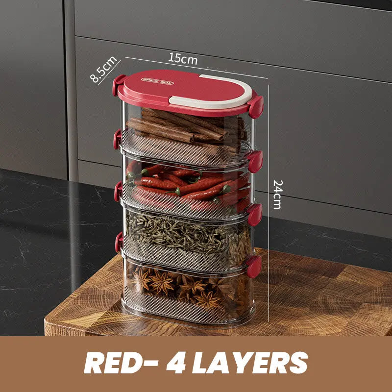 Organizable Spice Holder – Clean, Convenient, and Always Accessible
