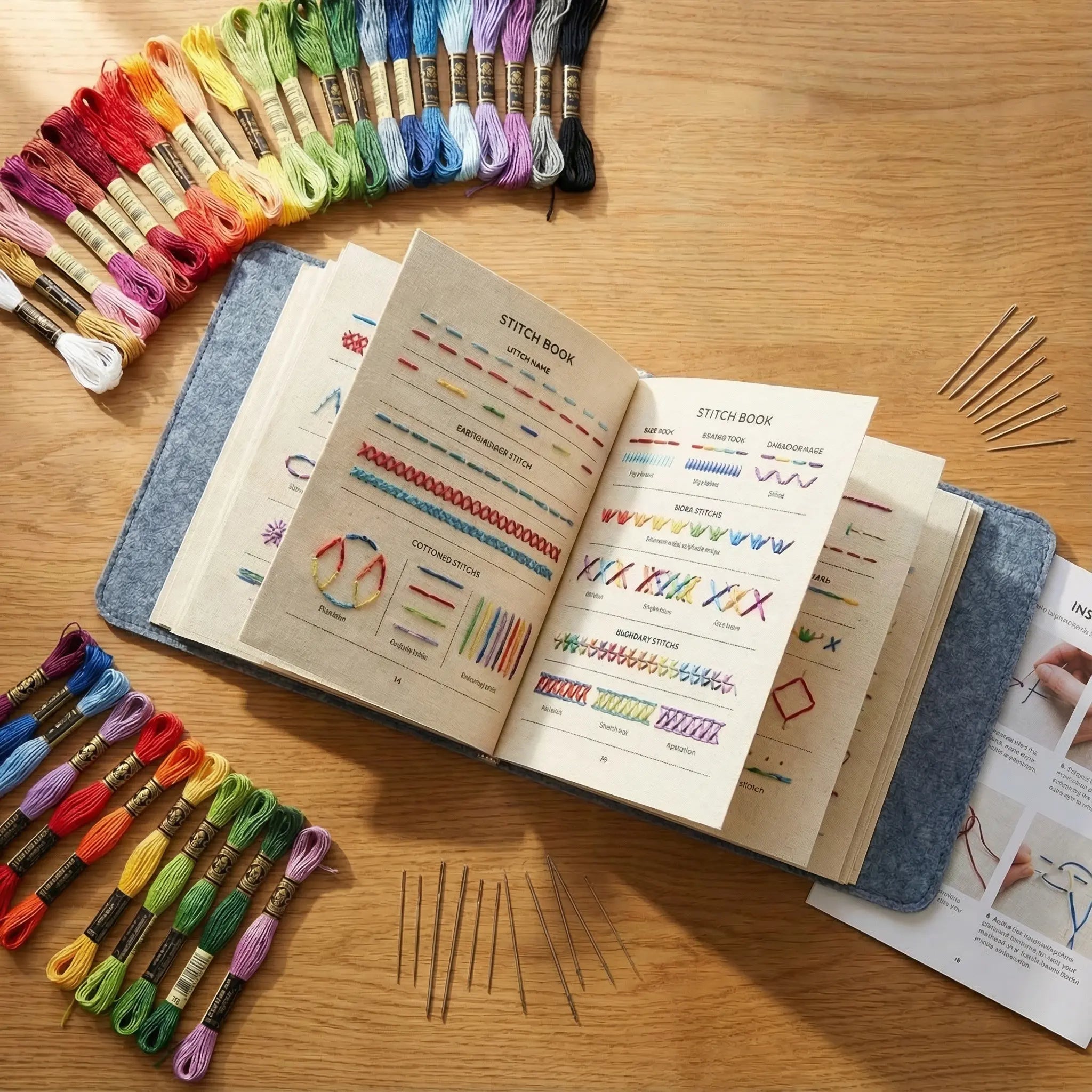 Beginner's Guide to 106 Embroidery Techniques