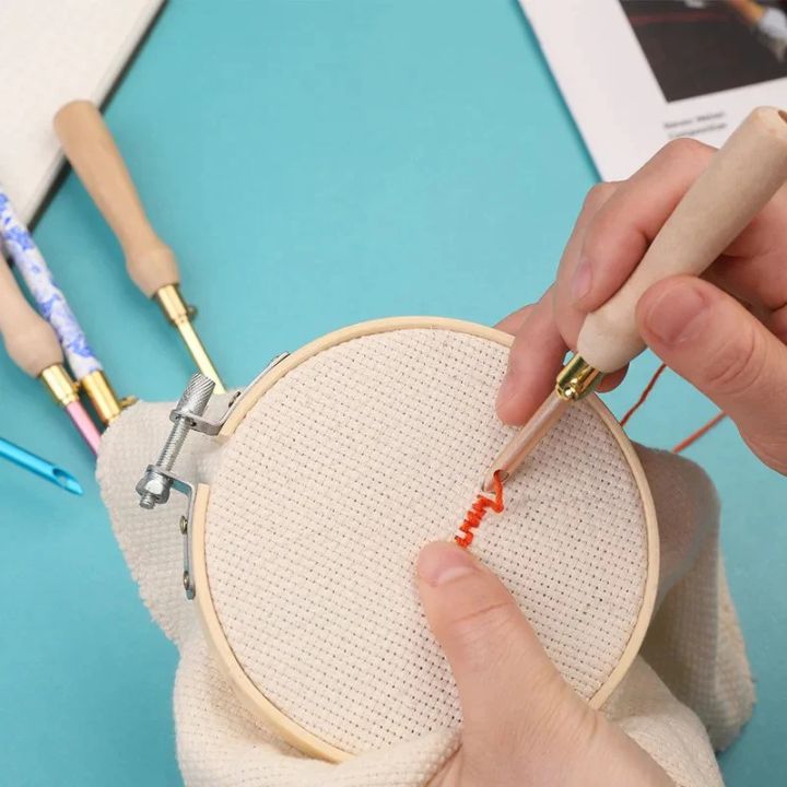 Embroidery Set | Precision Stitching Tool | Ergonomic Comfort Handle