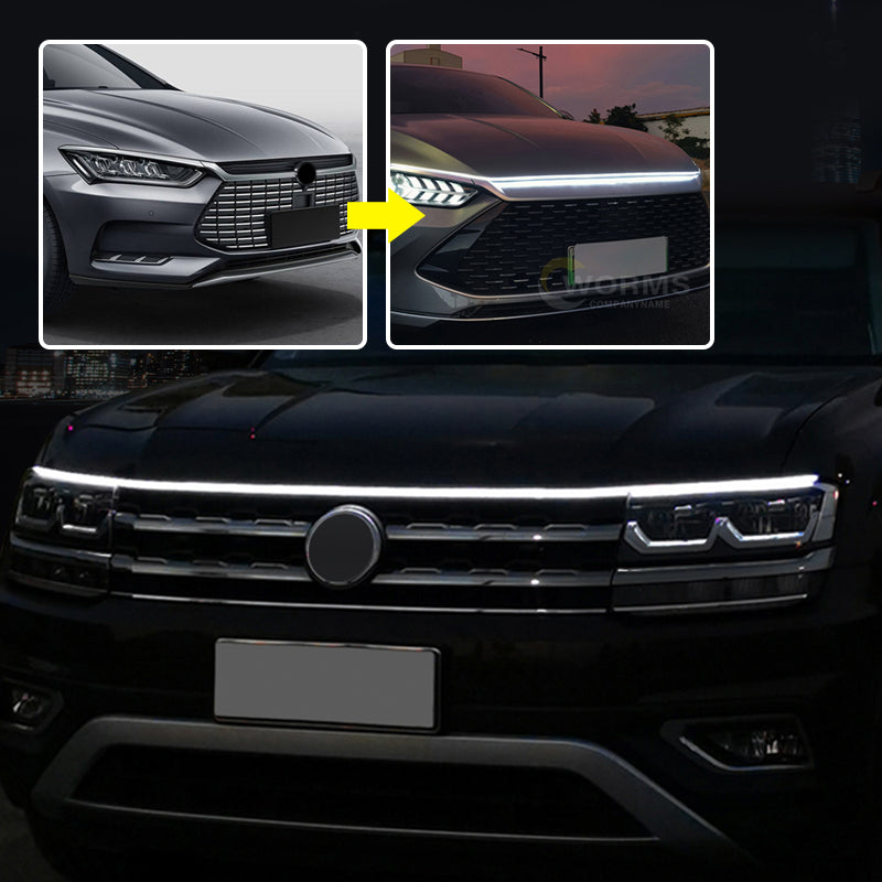 Flexible and Waterproof Car Hood Light | Strip Lighting