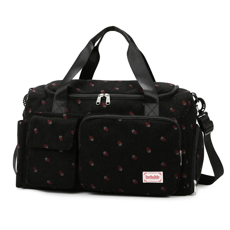 Sports Bag for Women – 25L Travel Bag with Compartment for Shoes
